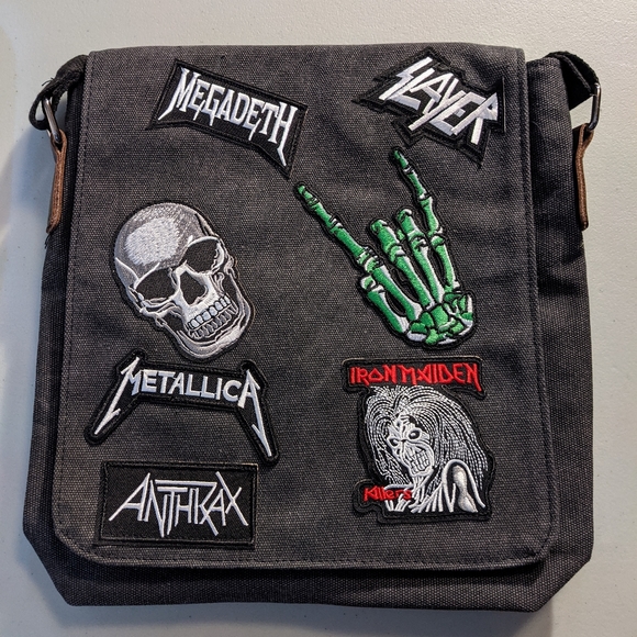 Handbags - Concert bag, messenger bag, rock shirt, festival